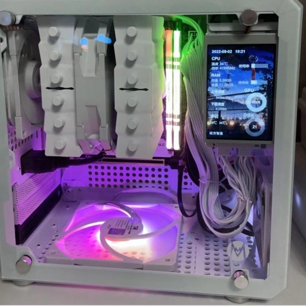 Двойной вторичный экран USB Type-C из алюминиевого сплава &quotсделай сам&quot