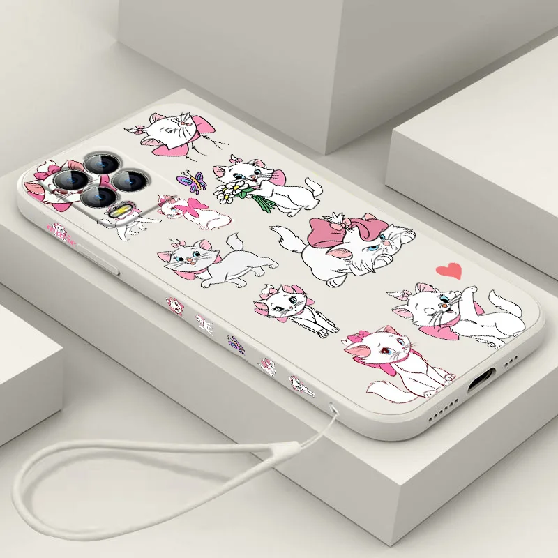 

Cute The AristoCats Phone Case For OPPO Realme C2 C11 5 5i 6 6i 6S 7 7i 8i 9i Pro Puls Liquid Left Rope Funda Cover