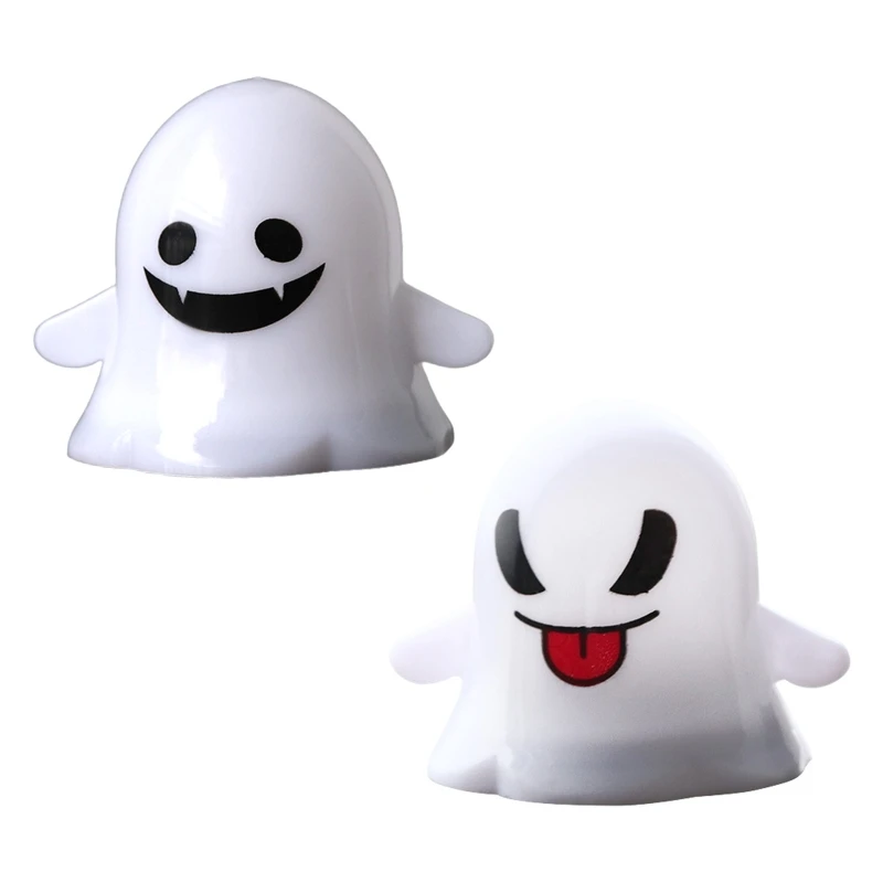 

Halloween Ghost Light Cute Expression Led Candle Lamp Ornament Crafts for Home Festival Party Dining Table Decoration Holiday