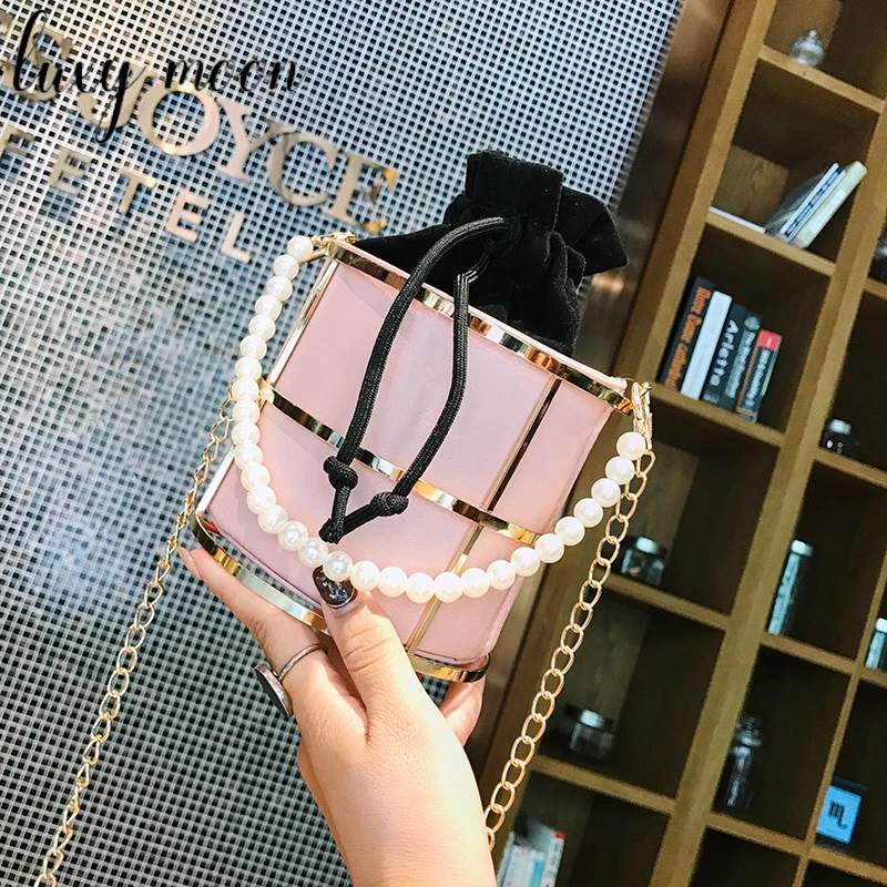 

Женская сумка с полым жемчугом, роскошная дизайнерская сумка, новая мода, металлический клатч, стразы, сумка на плечо, свадебная сумочка, Z289