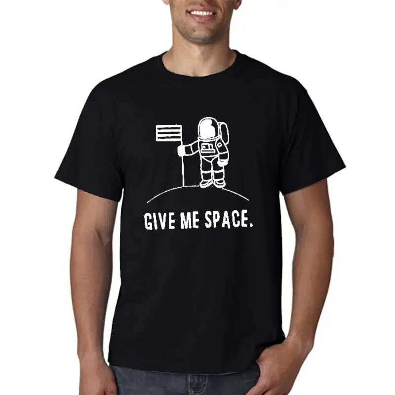 

100% cotton short sleeve space man print men T shirt casual o-neck men Tshirt loose summer t-shirt male tee shirts tops