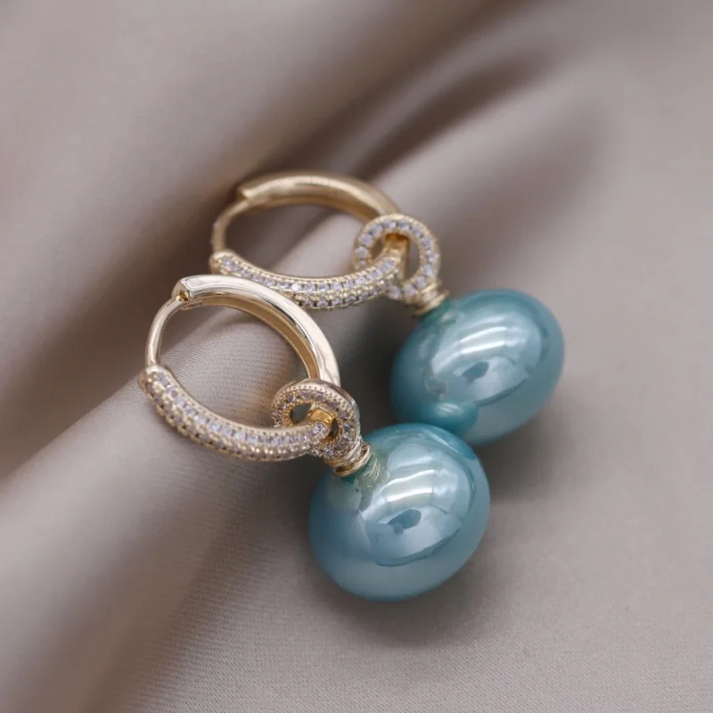 Корейский Новый дизайн Модная бижутерия позолоченные геометрические