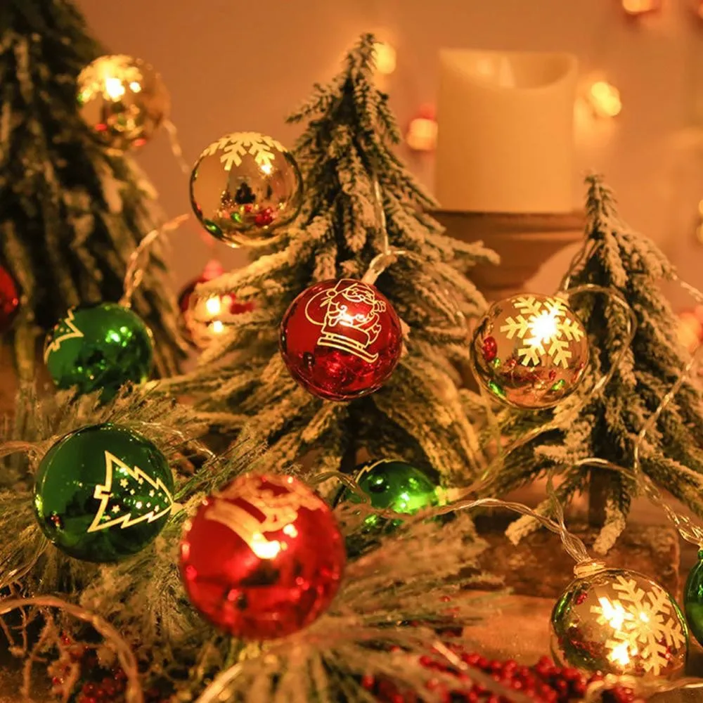 2 м светодиодный рождественский мерцающий светильник красный зеленый золотой