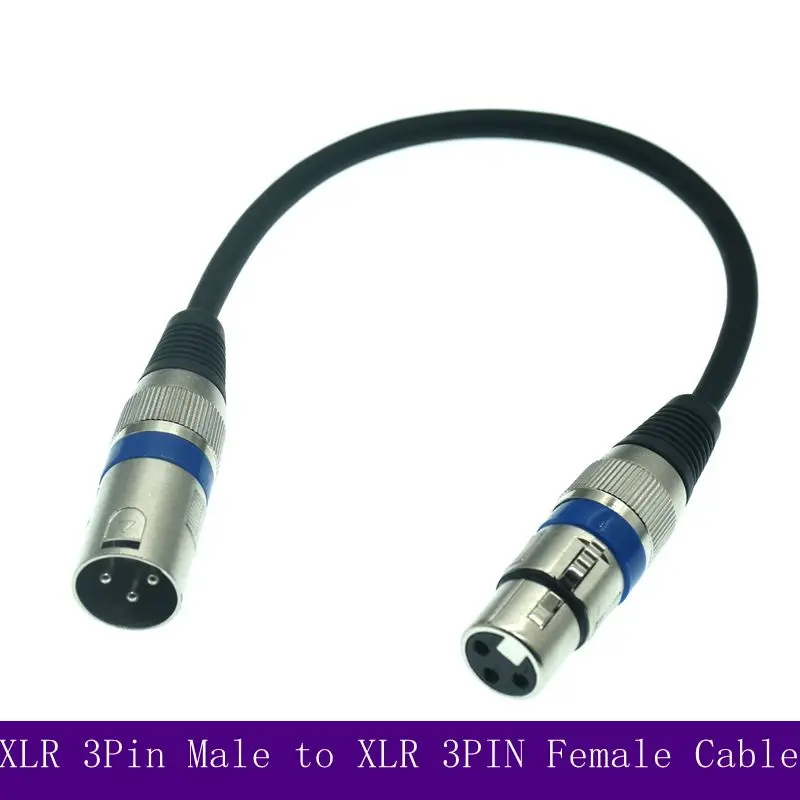 

XLR 3PIN Male to Female Hifi XLR Cable High Quailty 3 Pin XLR Male to XLR Female Audio Cable Microphone Extension Cable Speaker