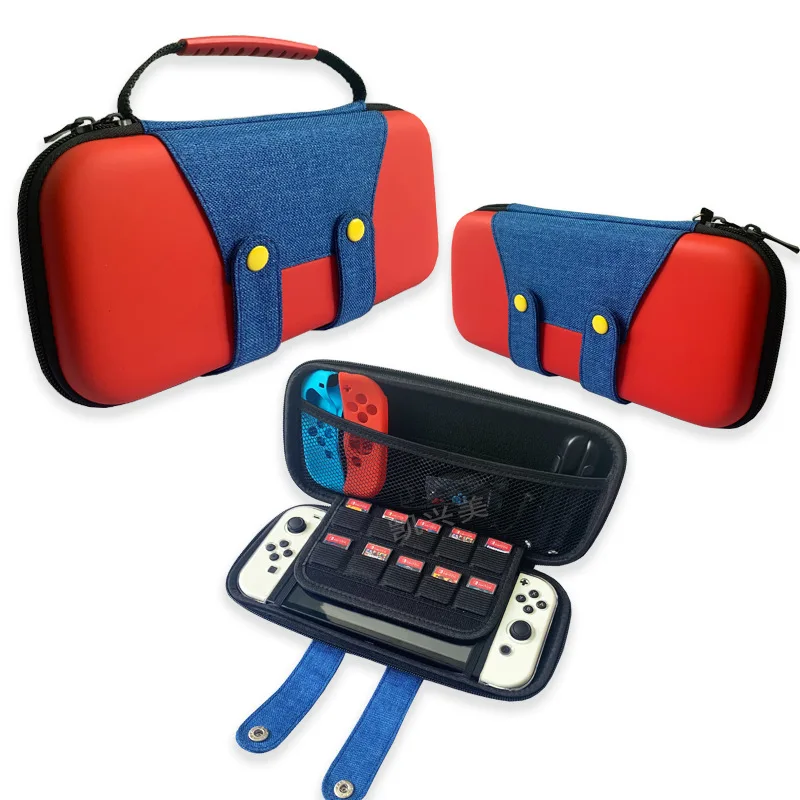 

Storage Bag for Nintendo Switch Oled Mario Game Console Bag Lite Storage Bag EVA Bag Universal