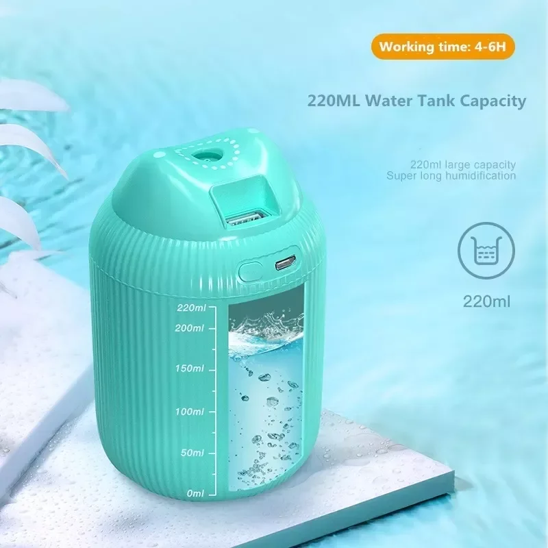 

Cat Shape Humidifier USB Charging Mute Mini For Car Household Bedroom Aroma Diffuser Atomizer Air Purifier