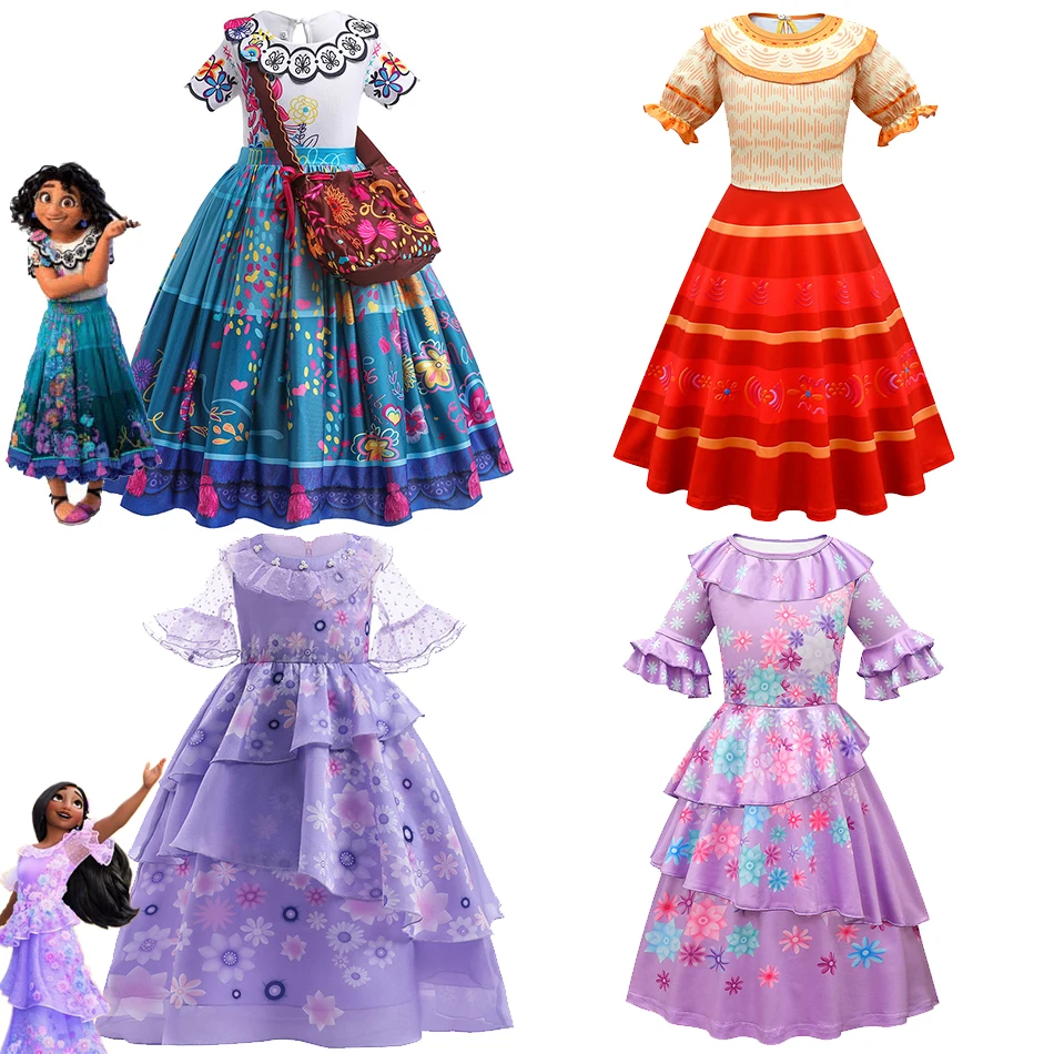 

Детский карнавальный костюм для косплея, с изображением девушек из Диснея