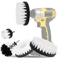 23 545 drill brush car cleaning beauty drill brush carpet cleaner bathroom toilet scrubber brush household cleaning tools
