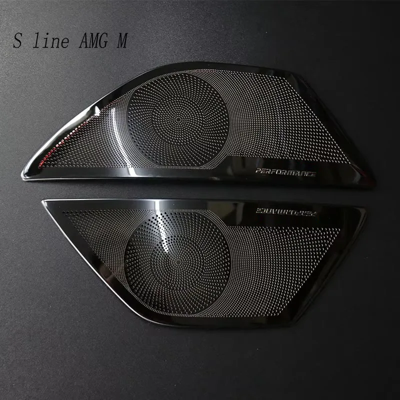 

Автомобильные дверные стереодинамики, наклейки, накладка для M Performance, декоративная панель для BMW F10 F18 серии 5, автоаксессуары