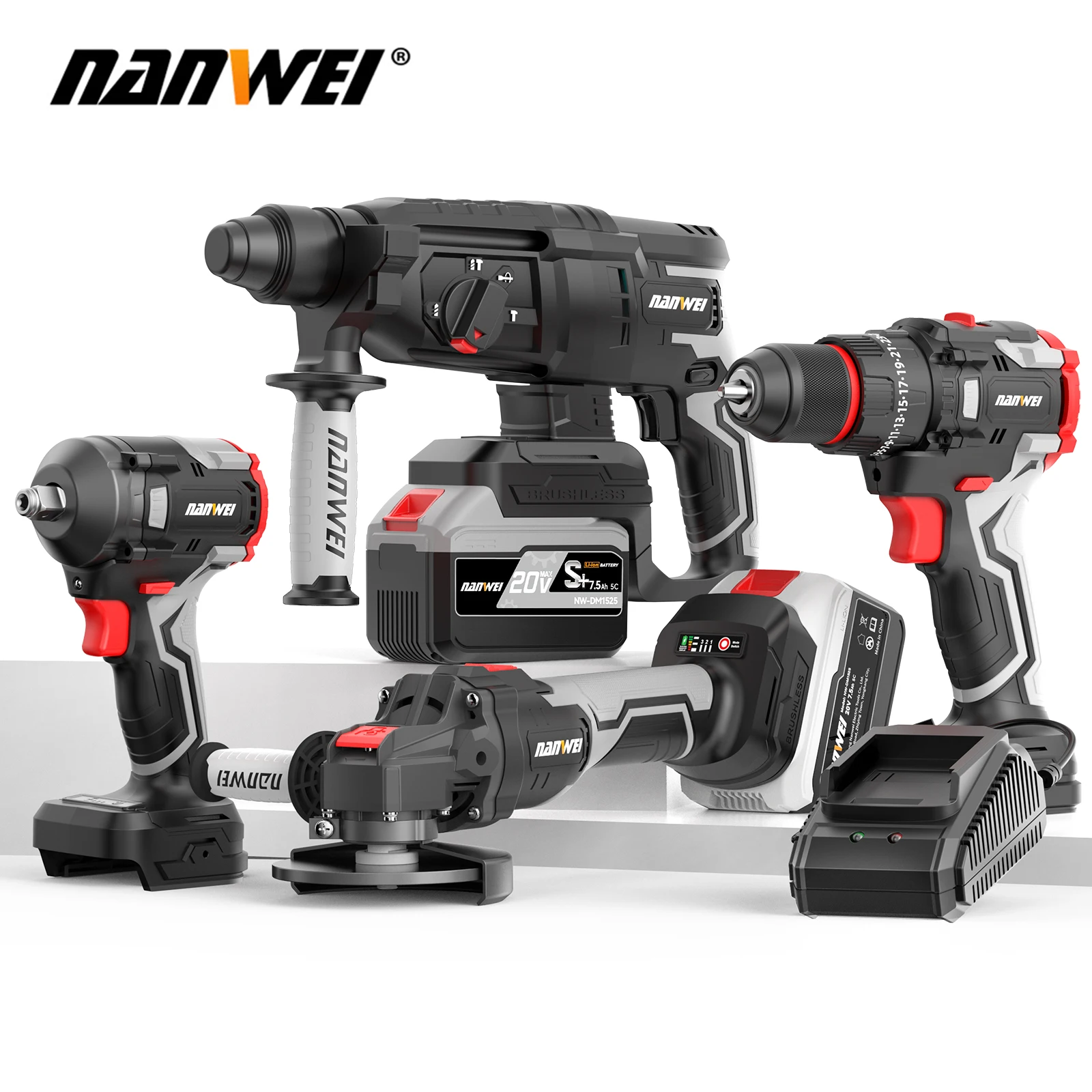 

Набор бесщеточных инструментов Nanwei