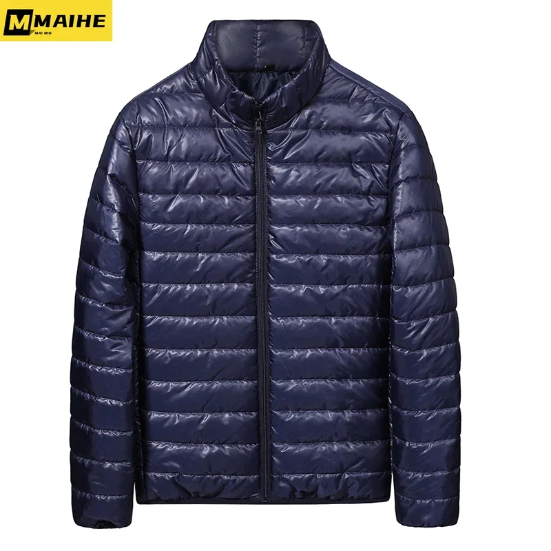 Осенне-зимняя стандартная Мужская куртка модная короткая тонкая облегающая для