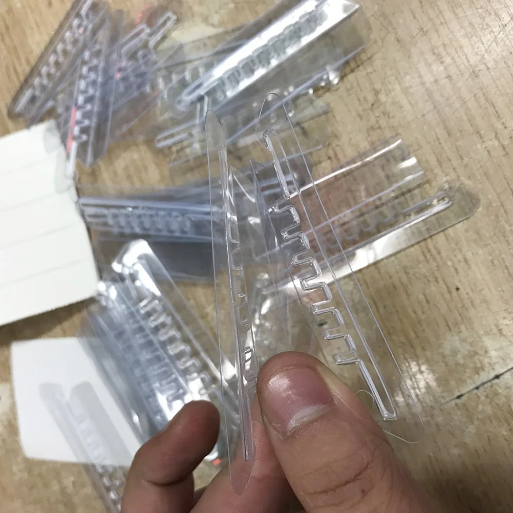 

100 Pcs Office Document Supplies Label Documents Holder Organizer File Folder Plastic Hanging
