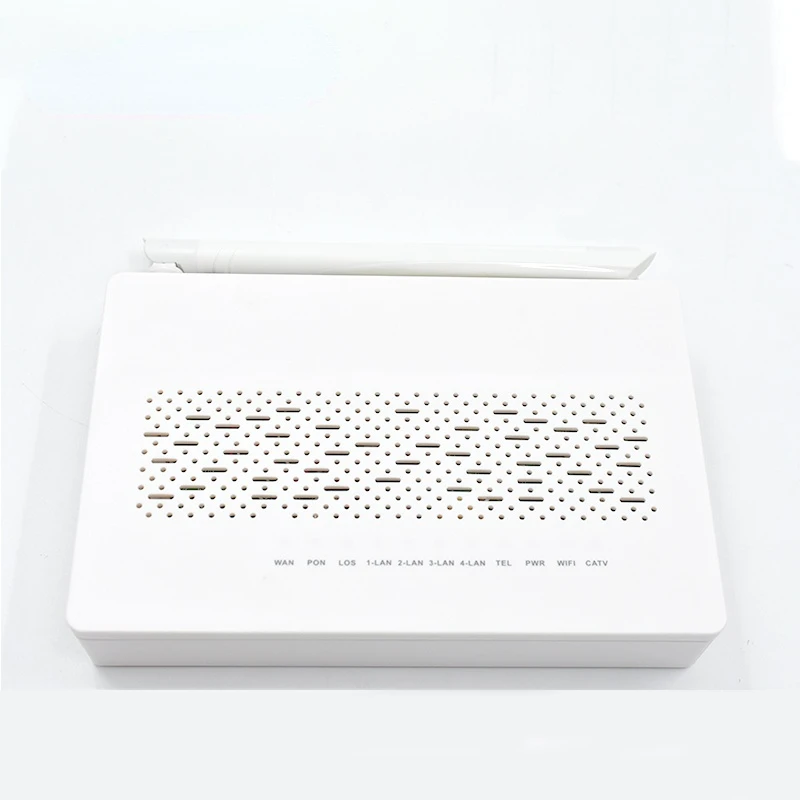 Сетевой роутер Brand New CATV GPON EPON ONU ONT 1GE+3FE+WIFI+CATV+USB XPON с английской прошивкой для Huawei ZTE OLT.