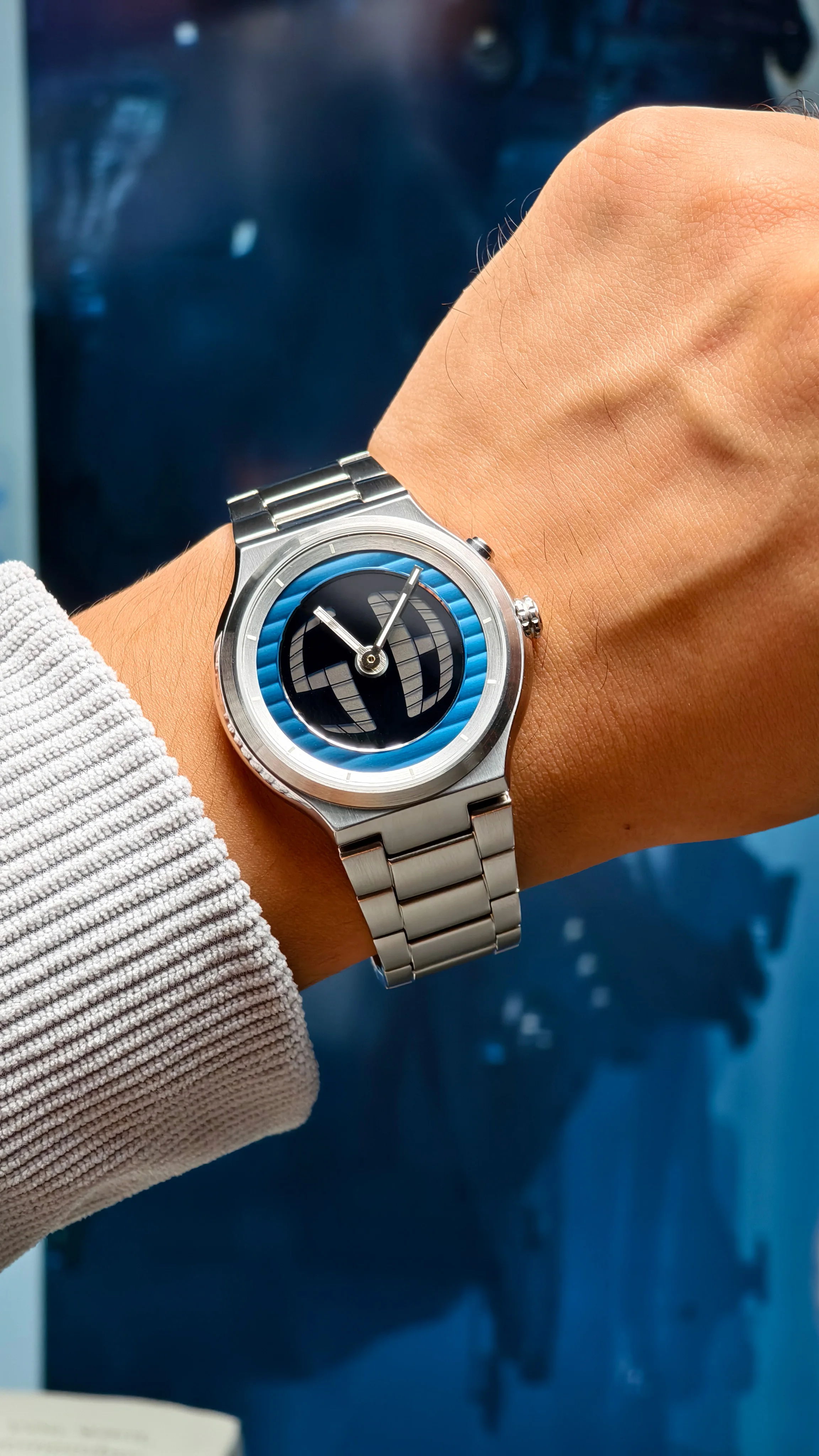 Фото BENLYDESIGN Мужские часы из нержавеющей стали SpinDial 6 №5