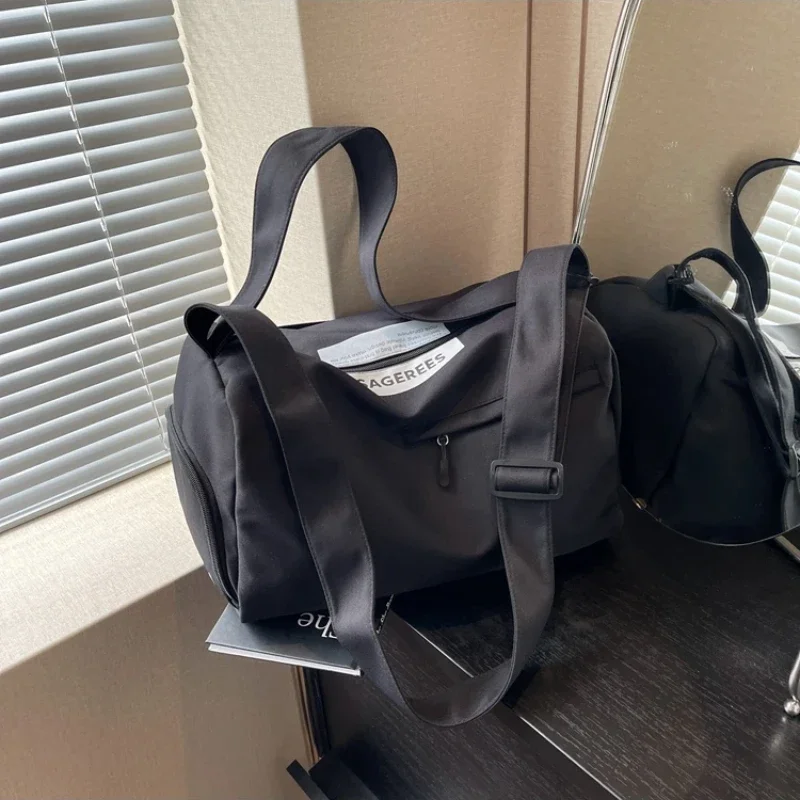 Прекрасные однотонные нейлоновые сумки через плечо Pinkycolor высококачественные