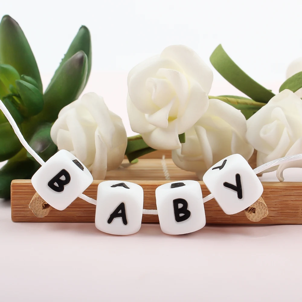 Силиконовые бусины для прорезывания зубов 12 мм 26 шт