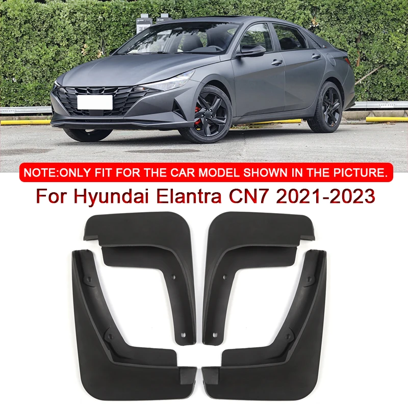 

For Hyundai Elantra CN7 2021-2023 Car Styling Car Mud Flaps Splash Guard Mudguards MudFlaps Front Rear Fender Auto Accessories