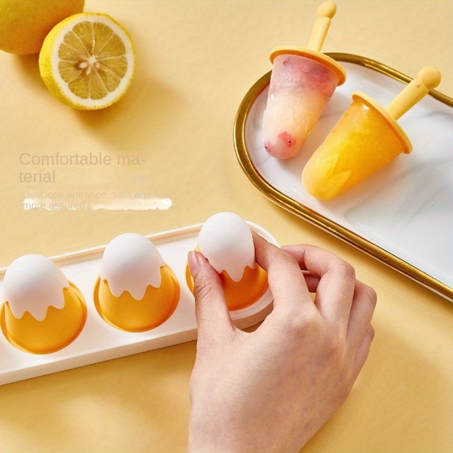 1 шт. форма для мороженого креативная силиконовая коробка кубиков льда бытовая