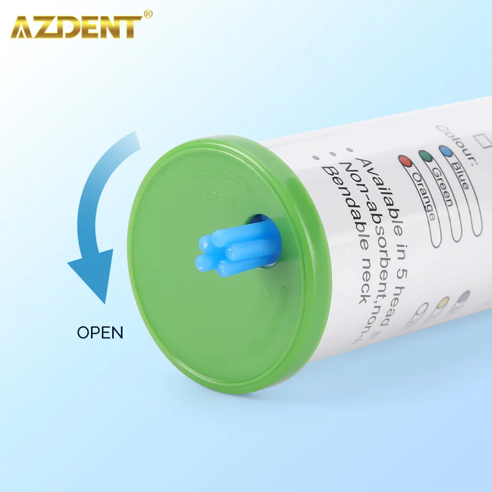 100 шт. AZDENT стоматологическая микрокисть бутылка одноразовые микрокисти