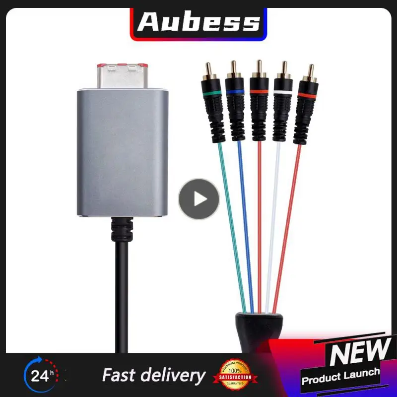 

High-quality Audio Ypbpr Abs Component Video 5rca Ypbpr Cable High Quality Audio Output Consoles With Digital Video Ports 480p