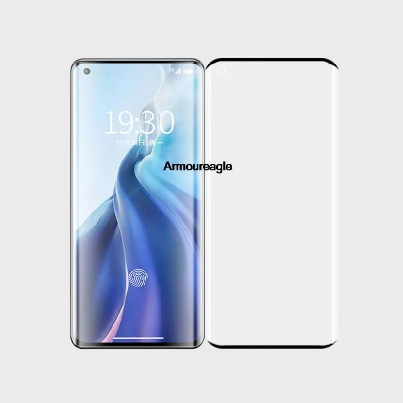 

Изогнутое закаленное стекло с полной проклейкой для xiaomi mi 11 ultra 11 pro, защитная пленка для экрана mi11 ultra mi 12x12 pro, стекло