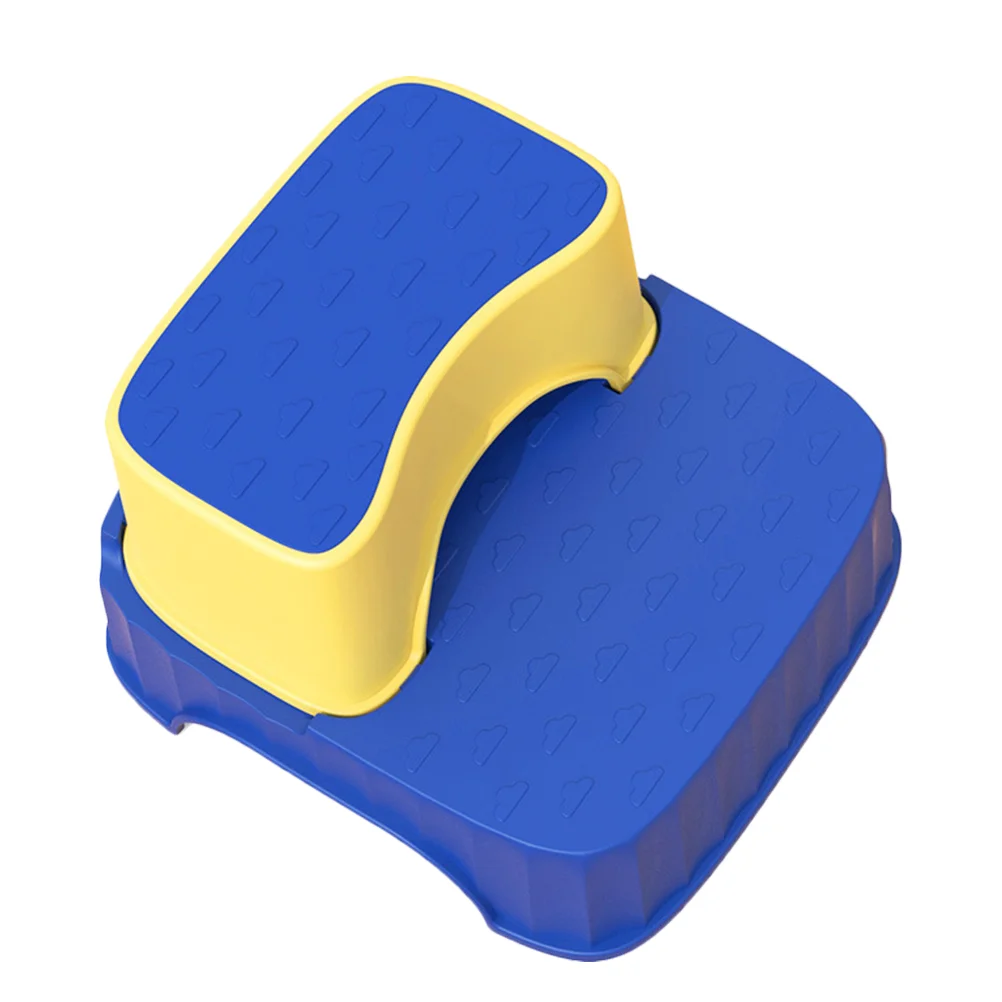 

Anti-slip Kids Step Stool Plastic Toddler Step Stool Two Step Stool for Bathroom