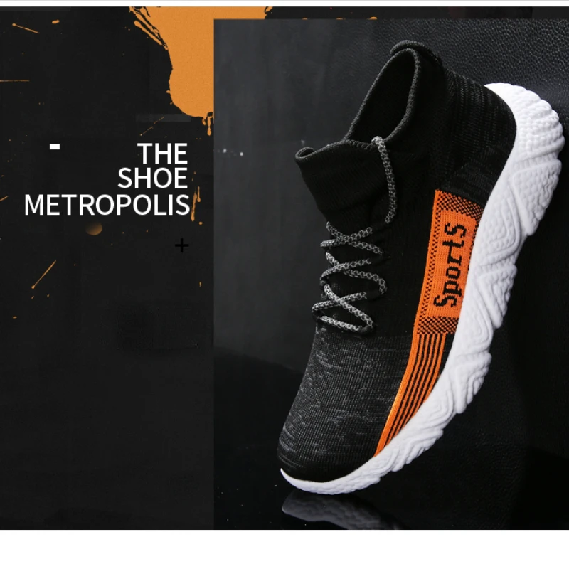 Men Shoes Lightweight Sneakers Fashion Casual Walking Shoes Durable Breathable Loafers Comfortable Soft Zapatillas Hombre