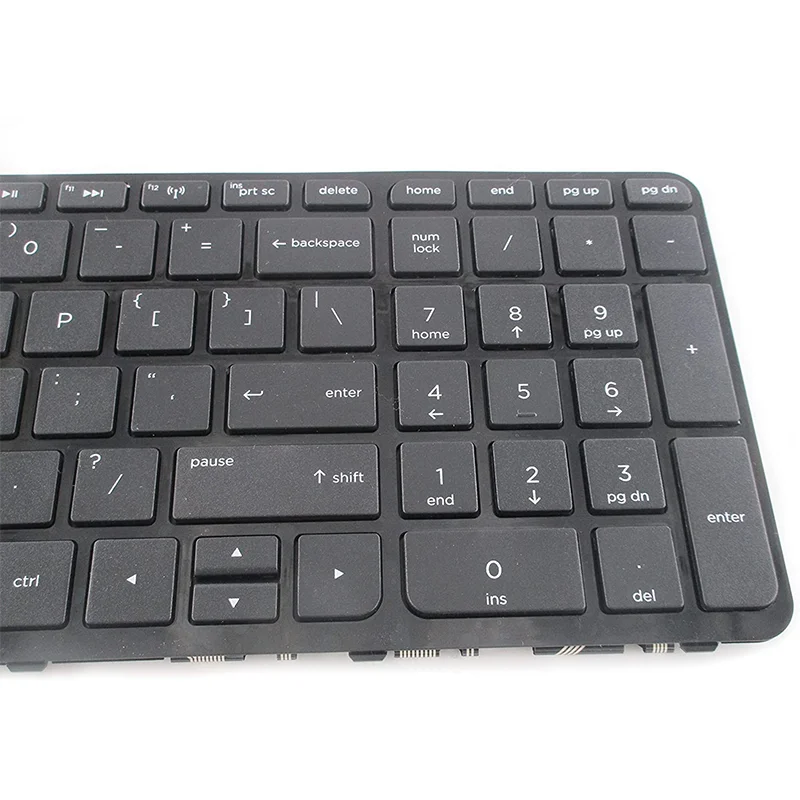 Сменная клавиатура с рамкой совместимая ноутбуком HP Pavilion 17-E 17-E000 17-e100 - купить по