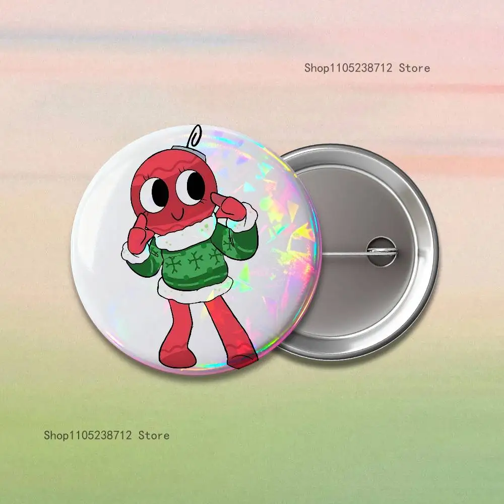 Игра B-Bobette D-Dandy, пуговица, яркая печатная икона, подарок для друзей, значок на воротнике, брошь на лацкане, металлическая булавка (art.: 3920d401b2409) - 3920d401b2409