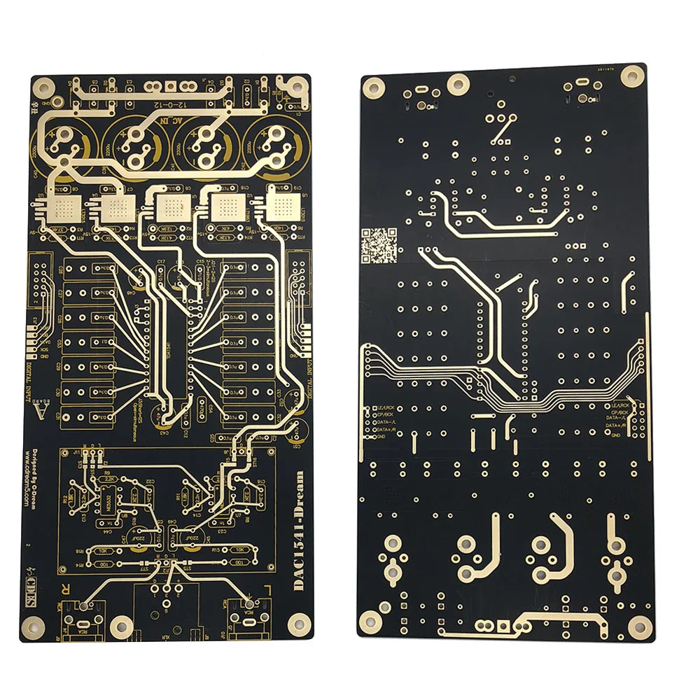 

TDA1541 Gold-plated Decoding Board Gold Wire Version PCB