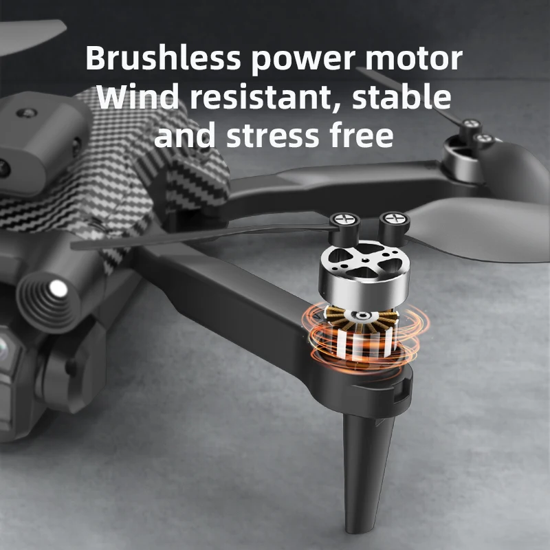 Бесщеточный Дрон с дистанционным управлением камерой 8K HD обход препятствий БПЛА
