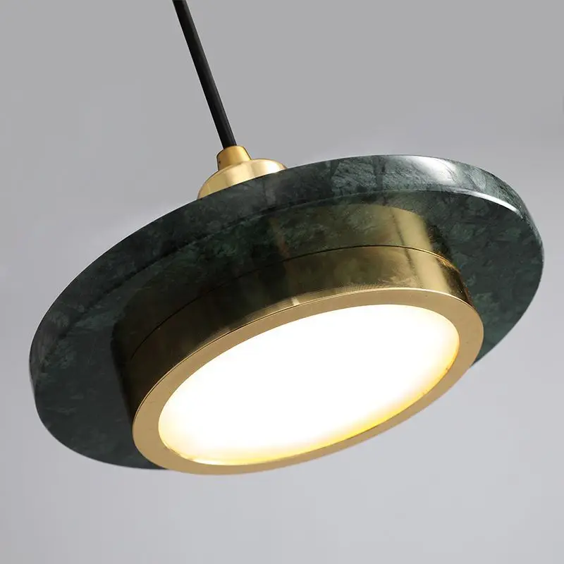 

Nordic Marble Chandelier Bedroom Bedside Restaurant Bar Simple Modern Light Luxury Designer Pendant Chandelier