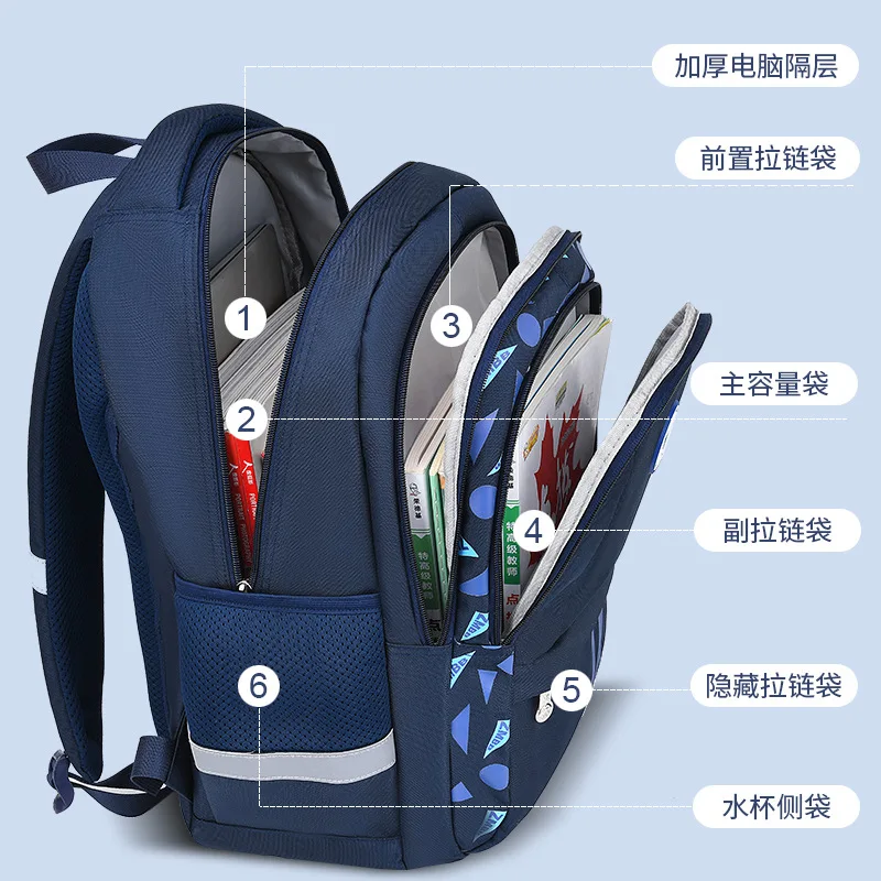 2022 waterproof Children School Bags Boys kids Backpack Primary School Backpacks Orthopedic backpack schoolbag Mochila Infantil