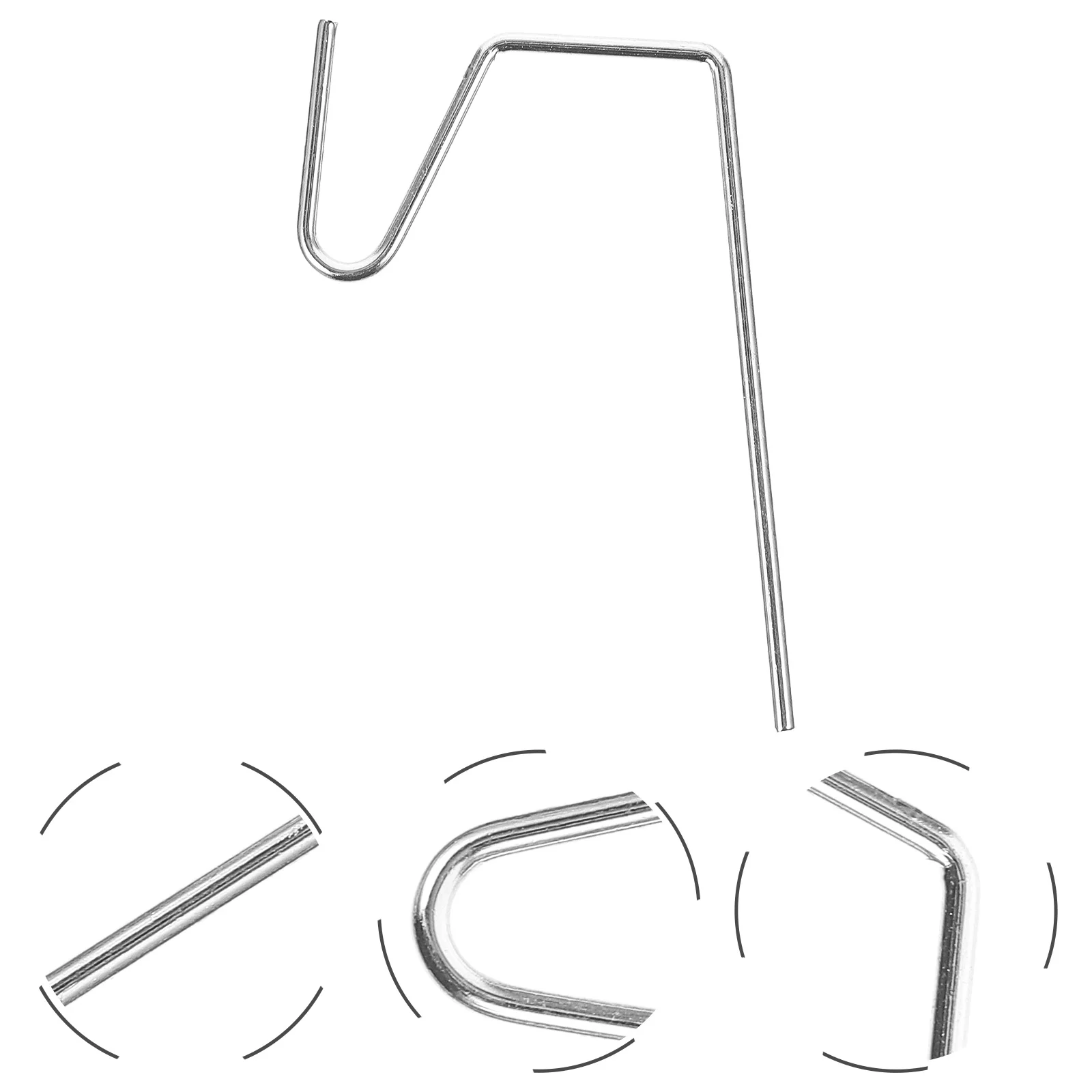 50 шт. легкий крючок крючки для желоба фея фонарей уличные рождественские вешалки