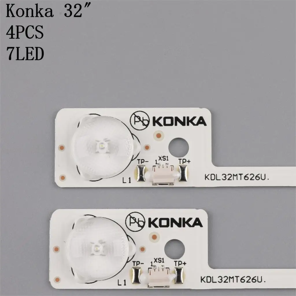 Новинка светодиодный светодиодные ленты 4 шт./лот световая панель работающая для