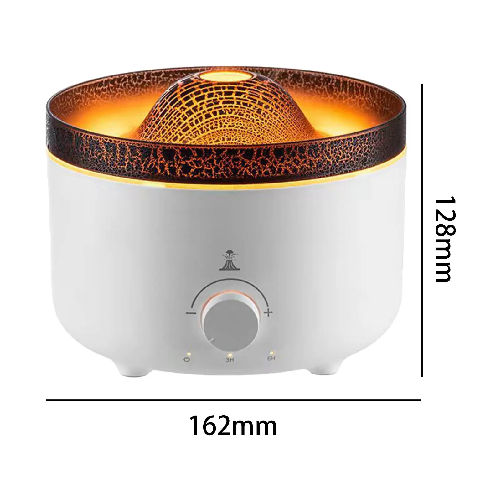

Portable Essential Diffusers Desktop Air Humidifier Premium Light Settings Yoga Room Fragrances 560ml Nebulizing for Office Dorm