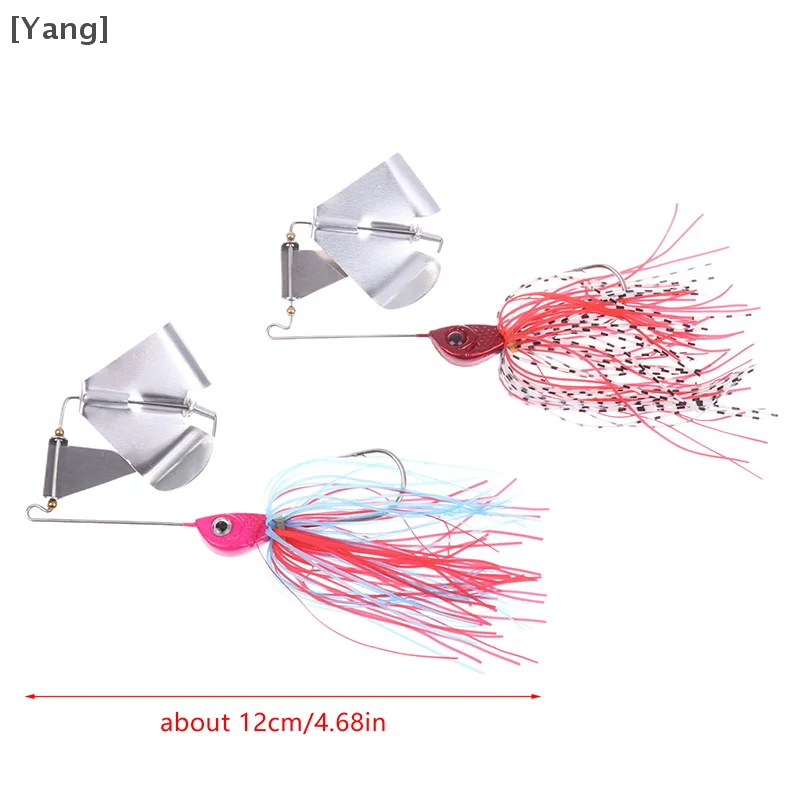 Цельный Спиннербейт рыболовная приманка воблер Спиннер Cure Chatterbait для окуня щуки
