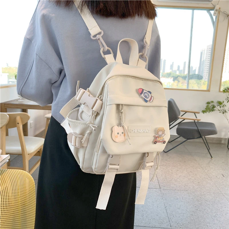 

JOYPESSIE Fashion Women Mini Backpack Multi-Function Female Small Bagpack Kawaii Shoulder Bag for Teenage Girls Travel Rucksack