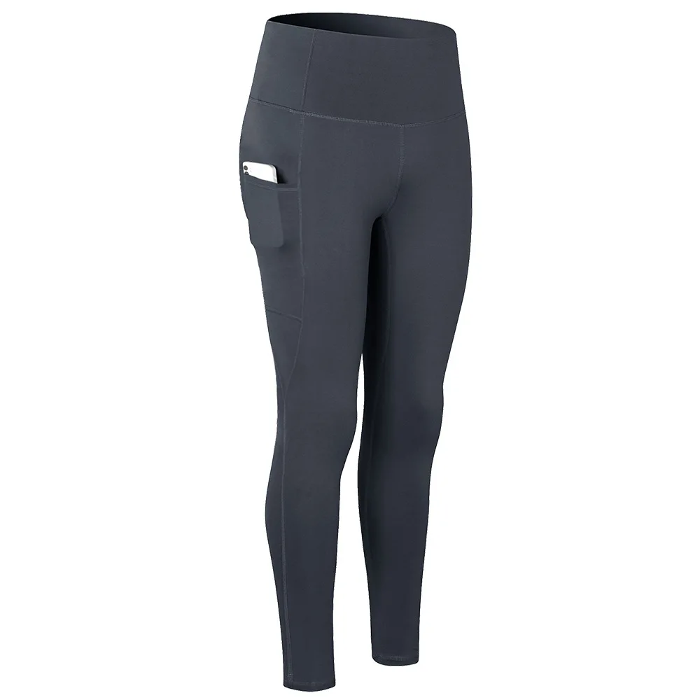 

Women's tight yoga pants With camouflage printing, skin-friendly nude, double-sided, high-waist-buttock workout pants