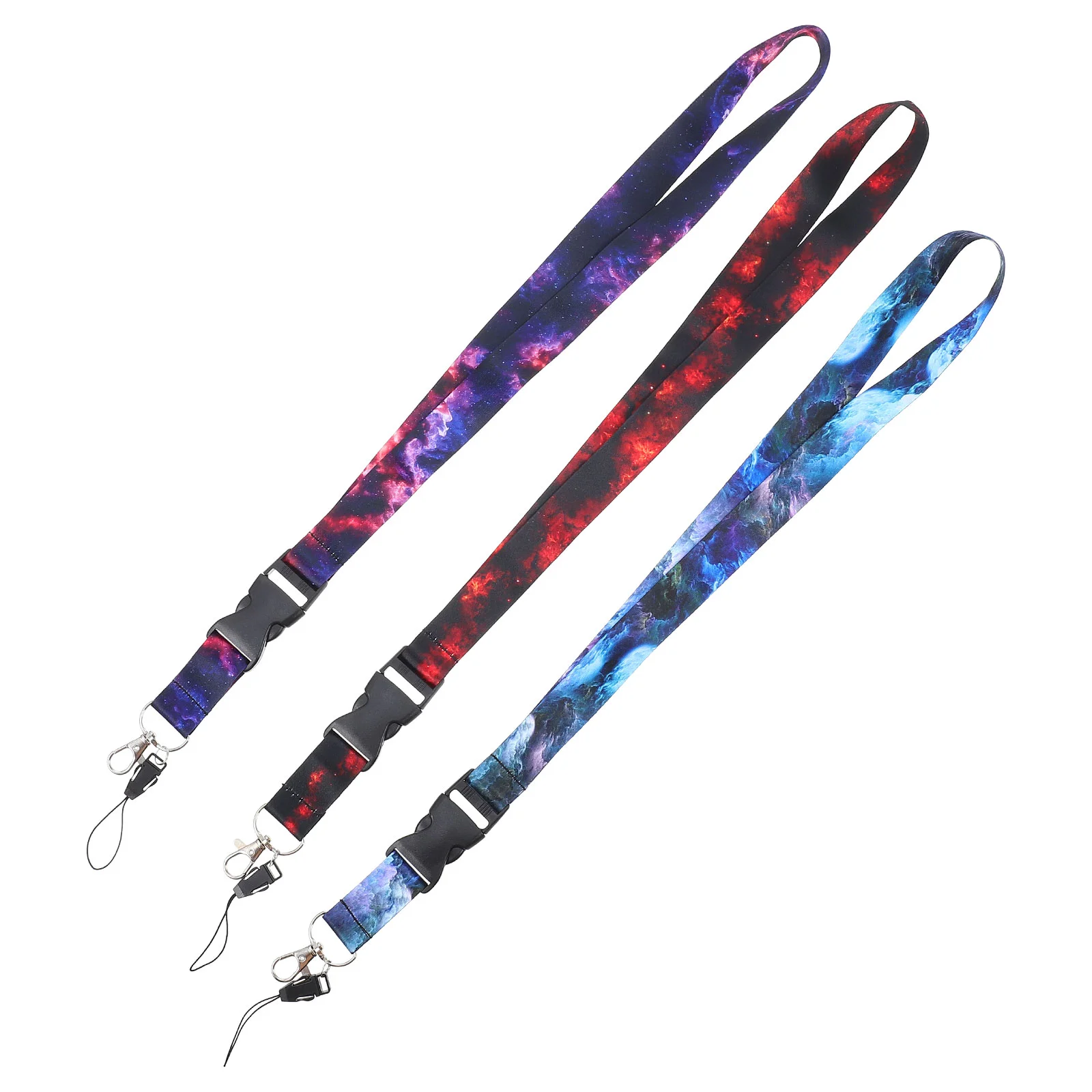 

3Pcs Lanyards Phone Charms Strap Phone Hanging Rope Smartphone Lanyard Phone Lanyard Wrist Strap Anti- Lost Lanyard