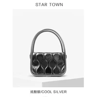 startown star town original design handbag new first layer cowhide trendy fashion crossbody square bag