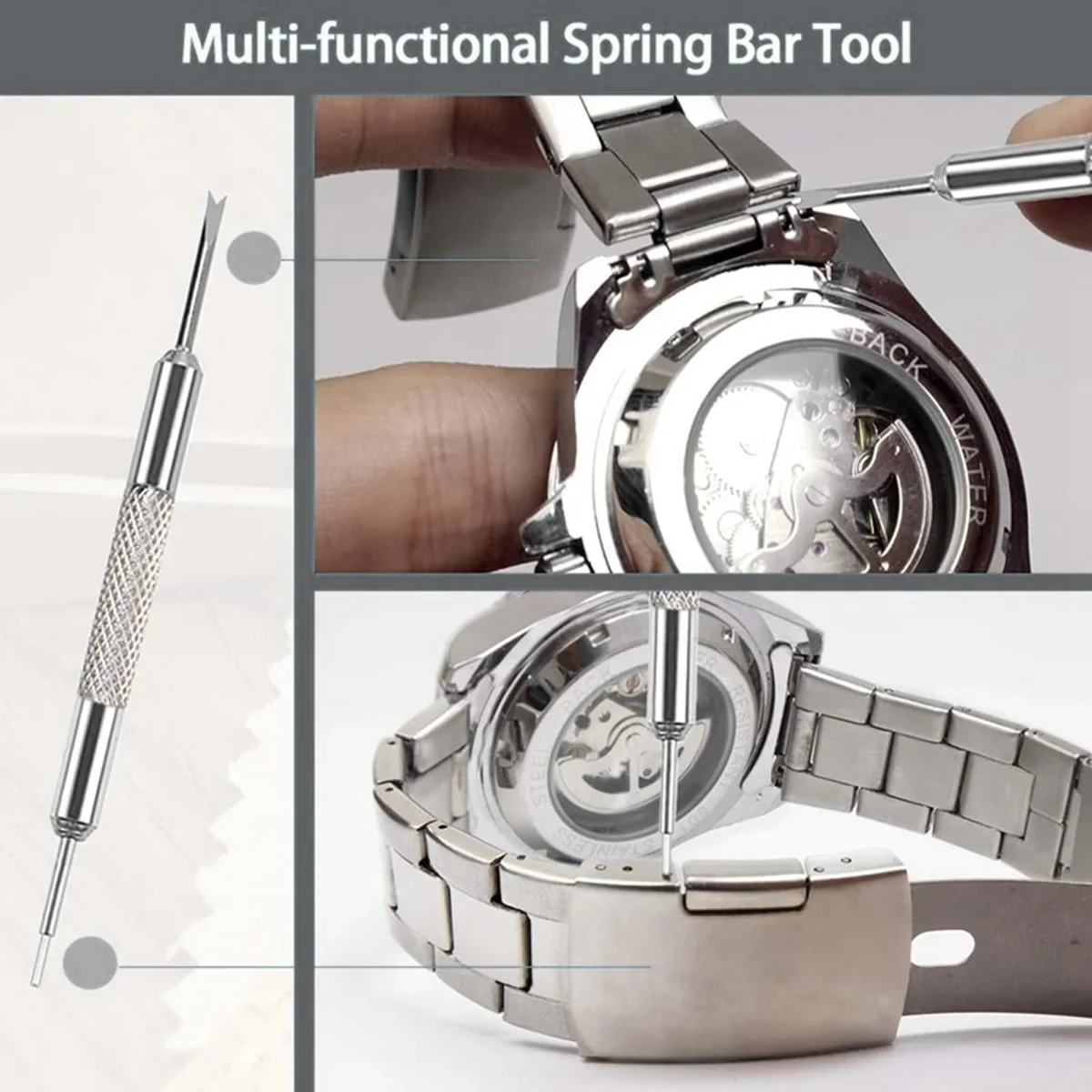 27-częściowy комплект для замены батареи часов сервировочная отвертка инструмент