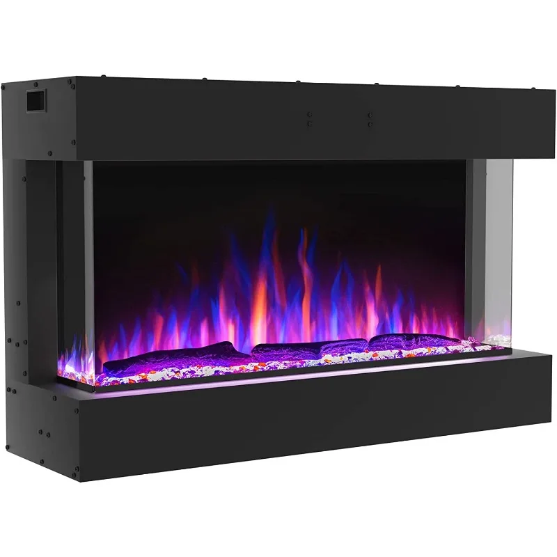 Luxstar 40 &quot42&quot 54 &quot64&quot 76 &quot 3-сторонний электрический камин стандартный домашний