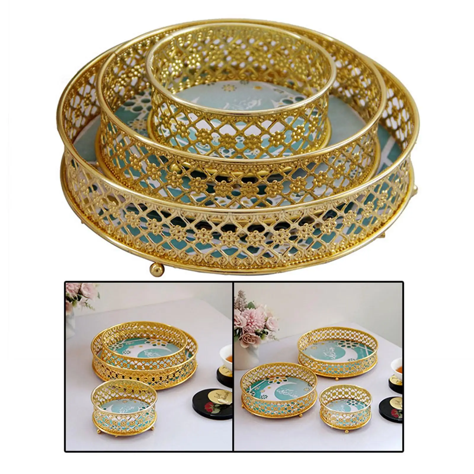 

3 шт., поднос для хранения украшений в скандинавском стиле