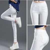 high quality pencil pants capris women 2021 summer style high waist elastic skinny pants female trousers woman pantalon femme