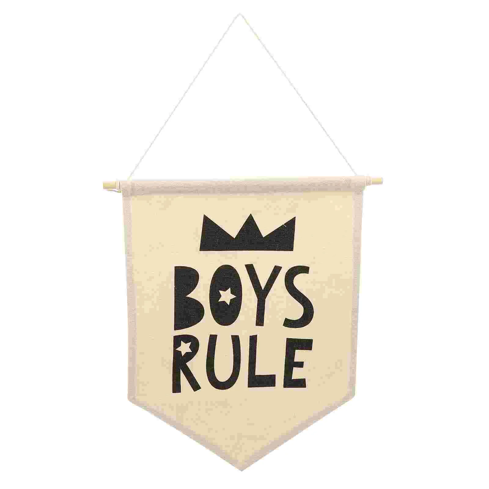 

Wall Canvas Hanging Banner Tapestry Flag Decor Alphabet Nursery Room Bannersdisplay Sign Flags Kids Background Hanger Decoration