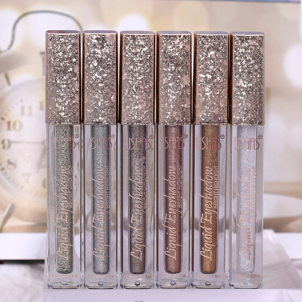 

New high-gloss lying silkworm diamond wet eye shadow lip gloss repairing and brightening no makeup makeup wholesale