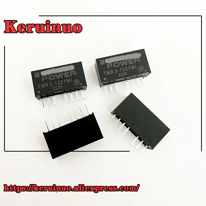 10 шт./партия TMR3-1221WI TMR 3-1221WI DC конвертер 5V 3W 2 выход-5V-5V-300mA-300mA