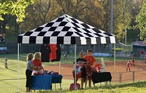 

Set-Up Straight Leg 50+ UPF Protection Pop-Up Canopy with Roller Storage Bag for The Beach, Park, Tailgating, and Other Outdoor