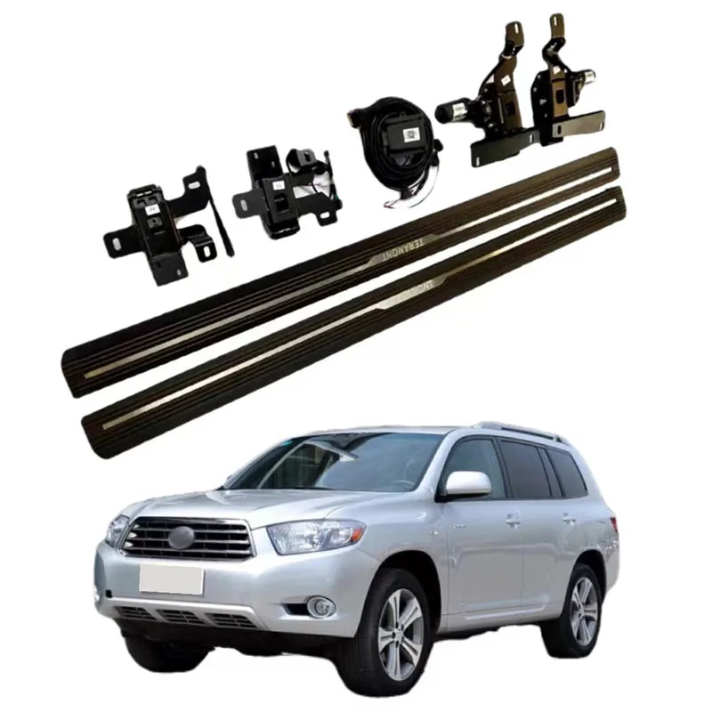 

Electric Side Step Power Running Board Foldable Bracket 4x4 Powerstep For Toyota Highlander 2009 2010 2011 2012 2013 2014